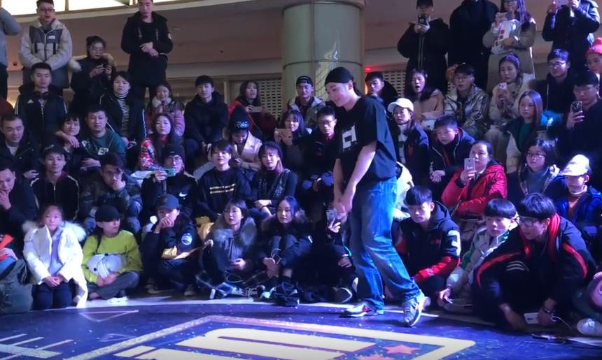 2018 跨年街舞大赛 Somi vs bboy浩然 HR Breaking Final Battl